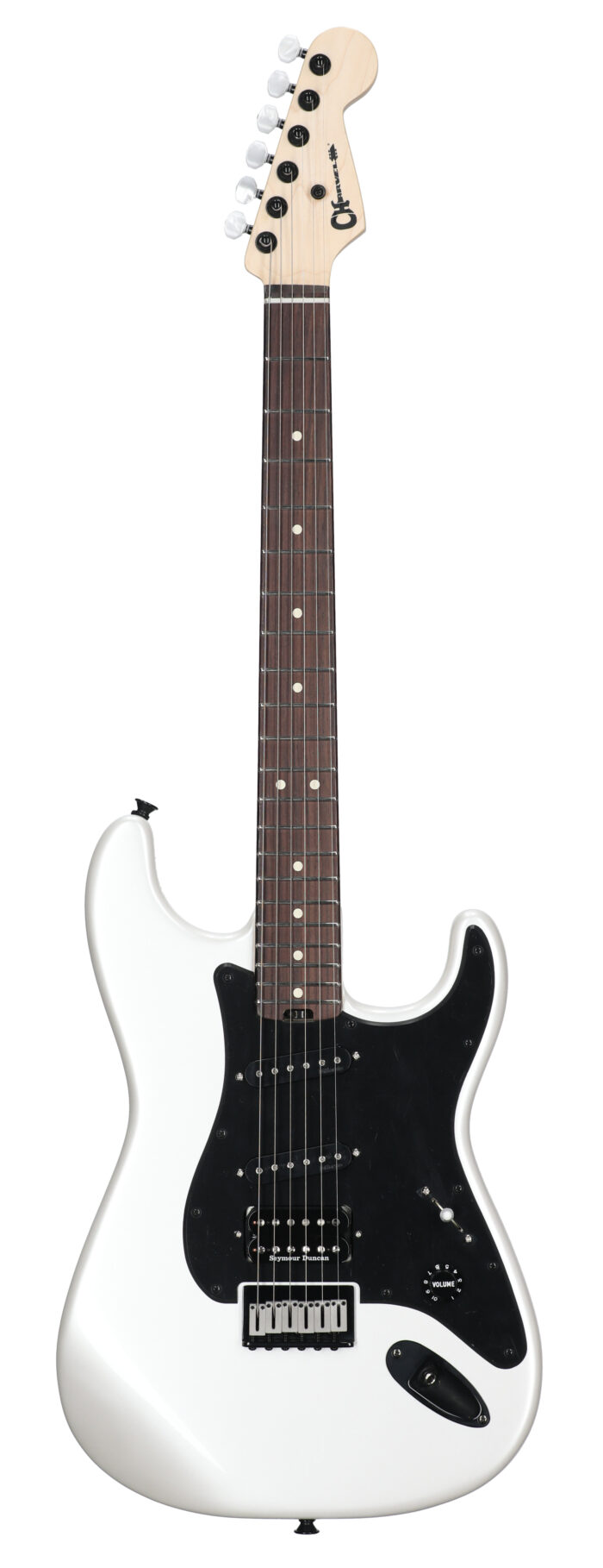 Charvel Jake E Lee Sig Pro Mod SC1 HSS HT RW White