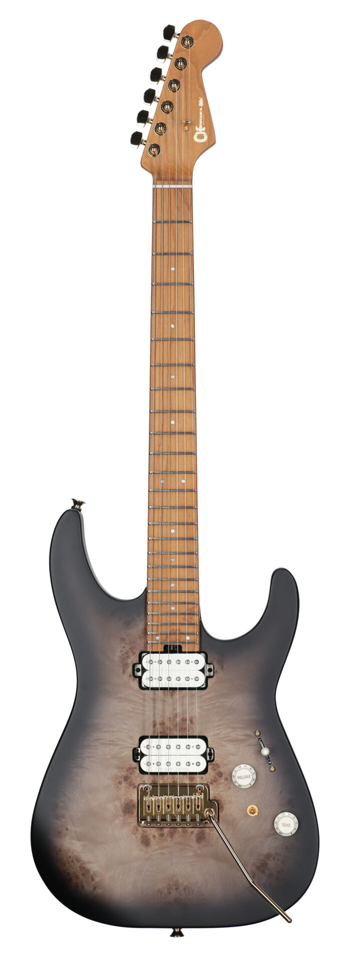 Charvel Pro Mod DK24 HH 2PT CM Trans Black Burst