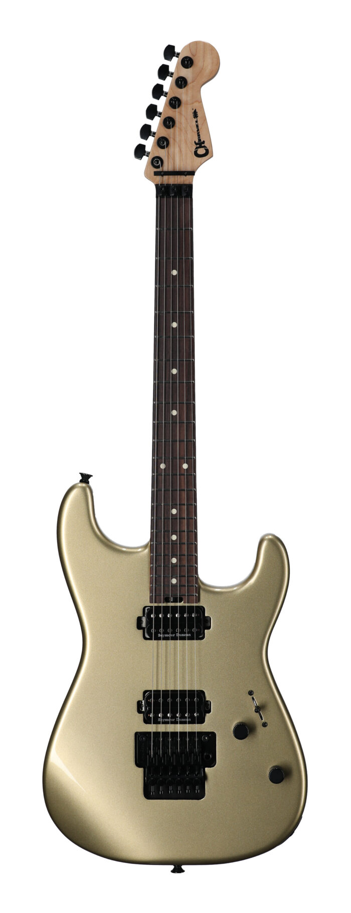 Charvel Pro-Mod SD1 HH FR RW Pharaoh Gold