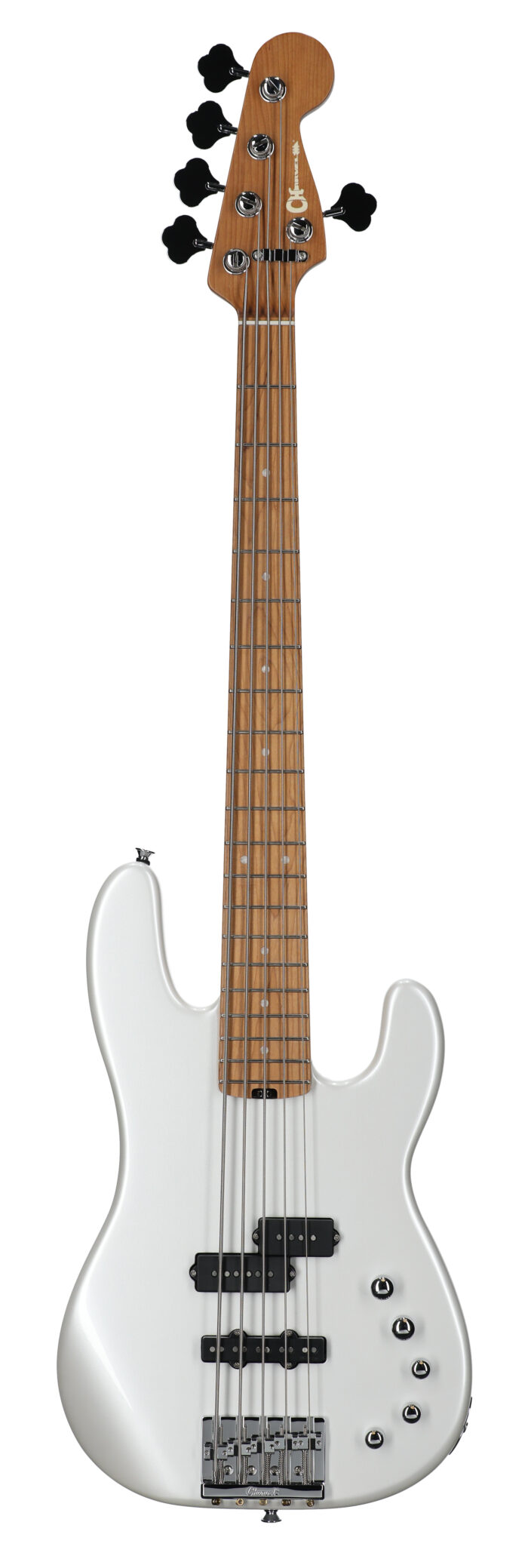 Charvel Pro Mod San Dimas Bass PJ V Platinm Pearl