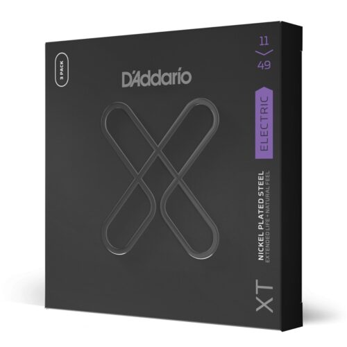 DAddario XTE1149-3P Electric Guitar Strings 3PK