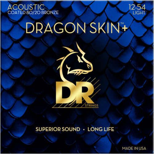 DR Strings DA8-12 Dragon Skin Plus 80/20 Set
