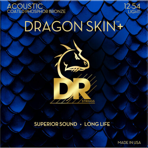 DR Strings DAP-12 Dragon Skin Plus Acoustic Set