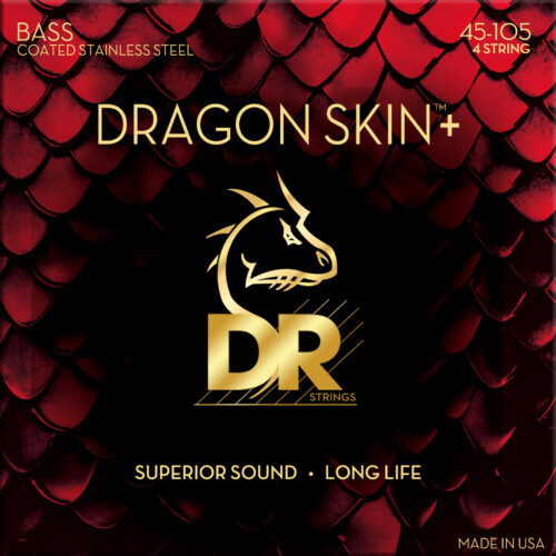 DR Strings DBS-45 Dragon Skin Plus Bass Set