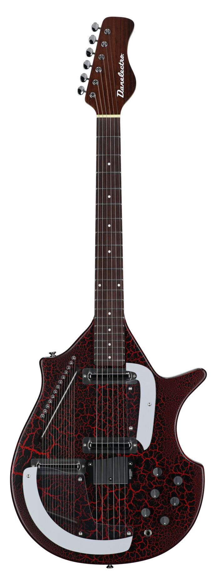 Danelectro Electric Sitar Red Crackle