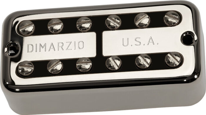 DiMarzio DP292FNBK NewTron Bridge Pickup Nickel