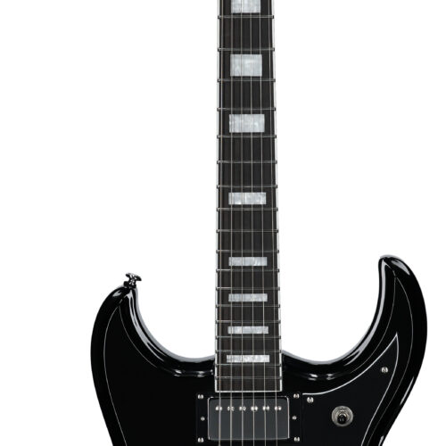 Dunable Gnarwhal DE Electric Guitar WB Black Gloss