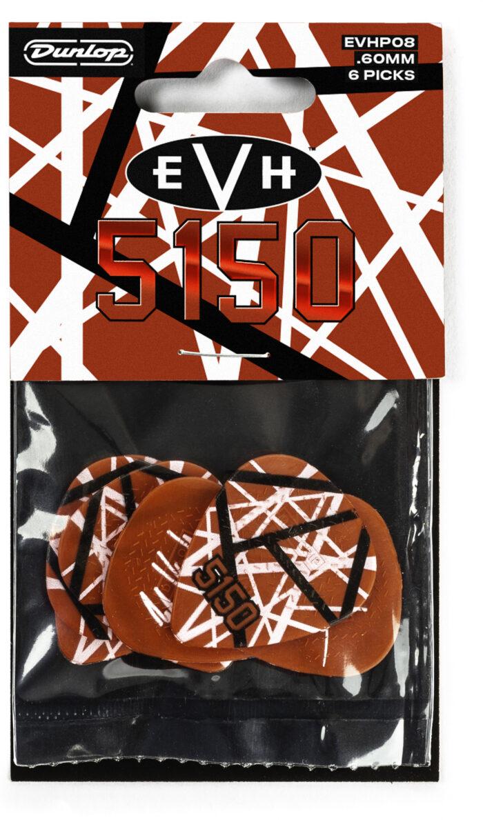 Dunlop EVHP08 EVH Max-Grip Guitar Picks 6 Pack