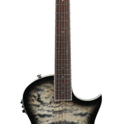 ESP LTD TL-6QM Thinline AEG Charcoal Burst