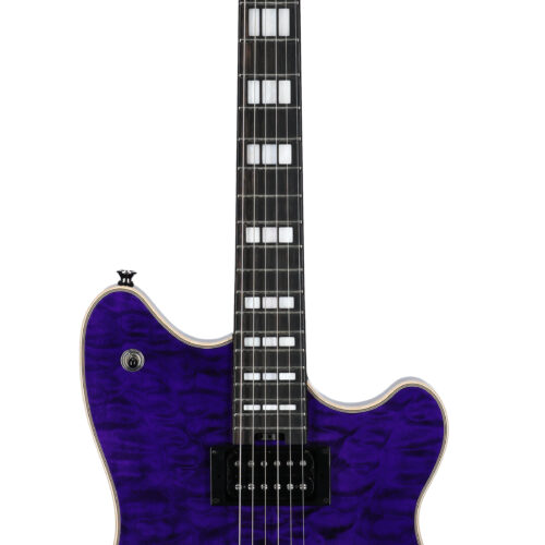 EVH SA-126 Special QM CB EBN Trans Purple W/C
