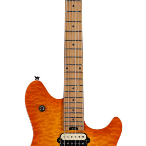 EVH Wolfgang Special QM Baked Maple Neck Solar