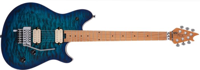 EVH Wolfgang Special QM Baked Neck Chlorine Burst