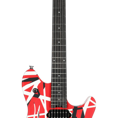 EVH Wolfgang Special Striped Red/Black/White W/B