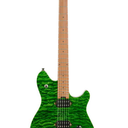 EVH Wolfgang Standard Quilt Baked MN Trans Green