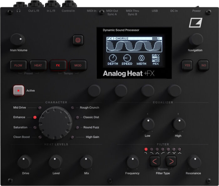 Elektron Analog Heat Plus FX Desktop Effects