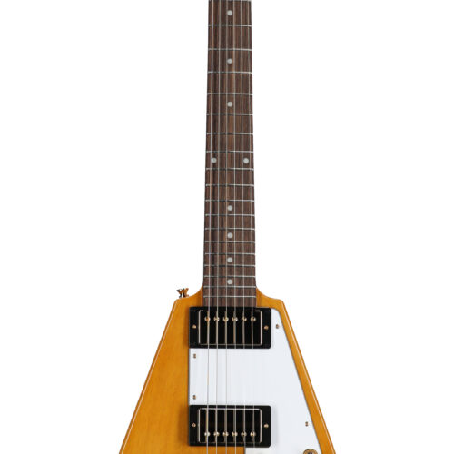 Epiphone 1958 Korina Flying V White Pickguard W/C