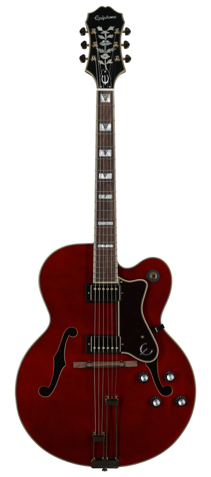 Epiphone Broadway Archtop Hollowbody Wine Red W/B