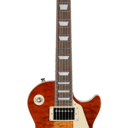 Epiphone EXCLUSIVE LP Stand 60s Quilt Dark Honey