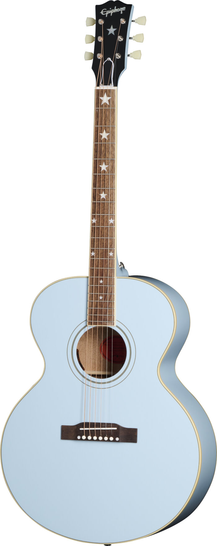 Epiphone IGC J180 Long Scale AE Jumb Frost Blu WC