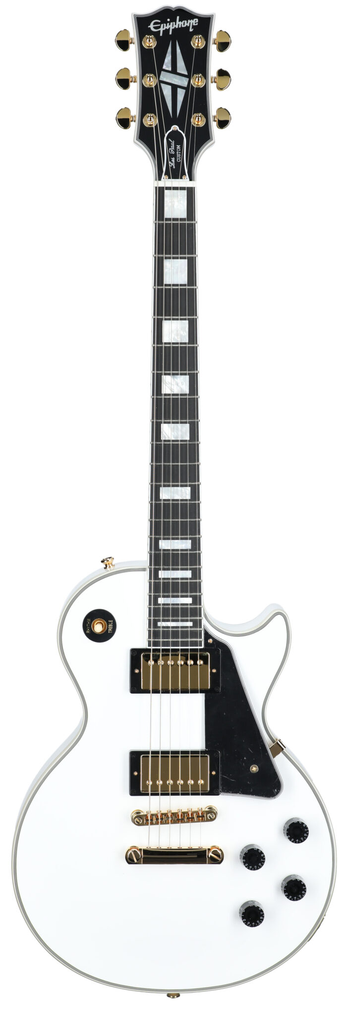 Epiphone IGC Les Paul Custom Alpine White W/C