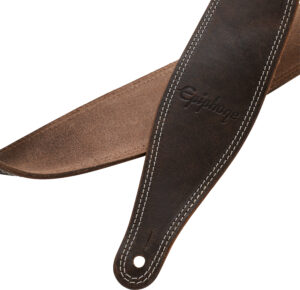 Epiphone Premium Leather Guitar Strap Brown