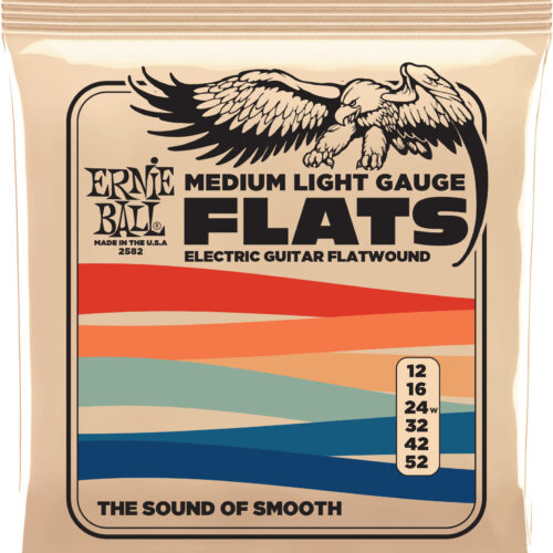 Ernie Ball P02582  Flatwound Electric Guitar Set