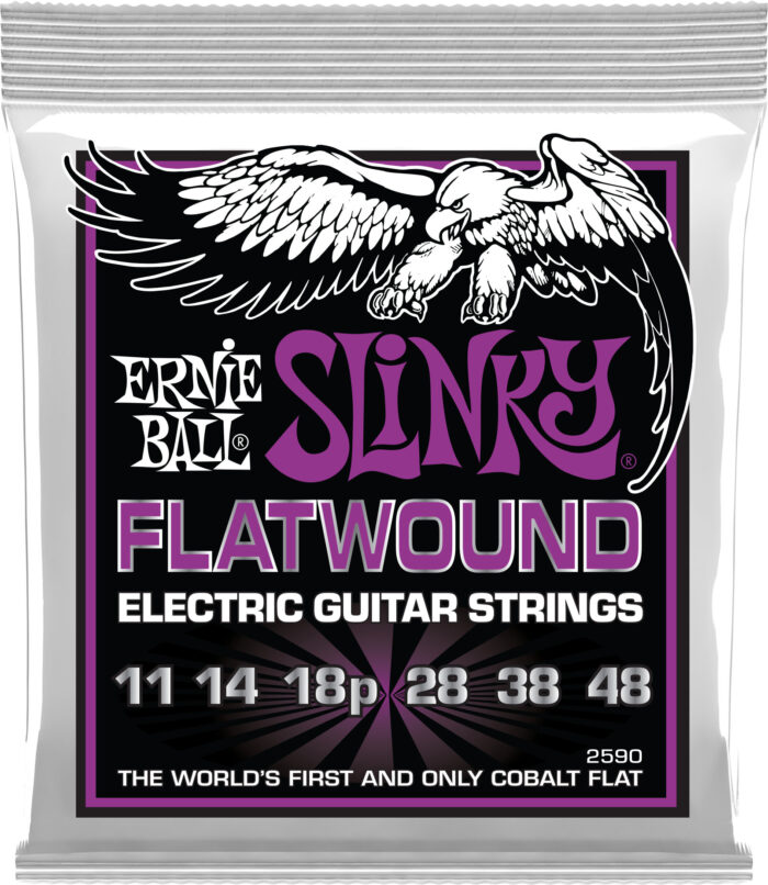 Ernie Ball P02590 Slinky Flatwound Electric Set