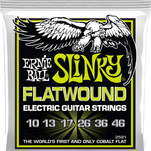 Ernie Ball P02591 Slinky Flatwound Electric Set