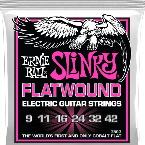 Ernie Ball P02593 Slinky Flatwound Electric Set