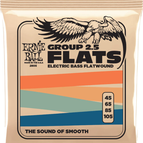 Ernie Ball P02805 Flatwound Electric Bass Set