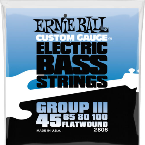 Ernie Ball P02806 Flatwound Group III Bass Set