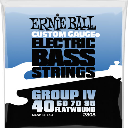 Ernie Ball P02808 Flatwound Group IV Bass Set