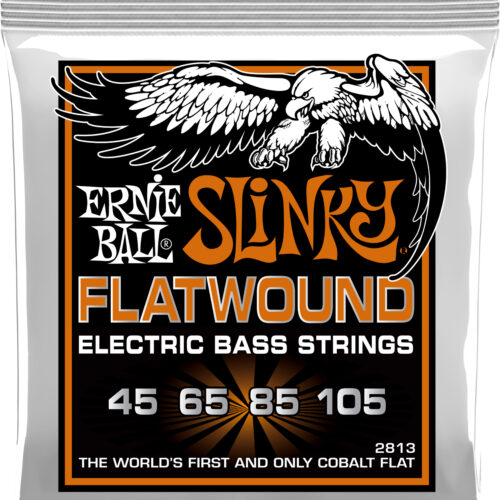 Ernie Ball P02813 Hybrid Slinky Flatwound Bass Set