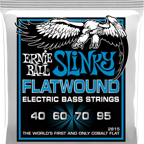 Ernie Ball P02815 Extra Slinky Flatwound Bass Set