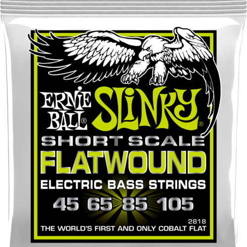 Ernie Ball P02818 Flatwound Short Scale Bass Set