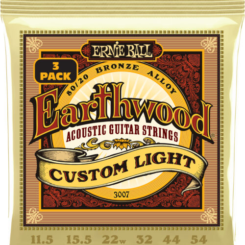 Ernie Ball P03007 Acoustic Set 3 Pack