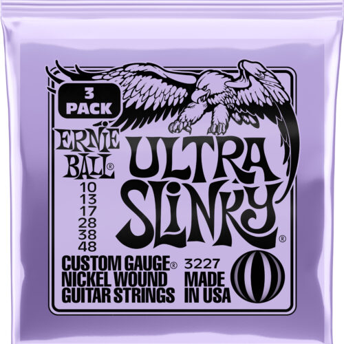 Ernie Ball P03227 Ultra Slinky Strings 3 Pack