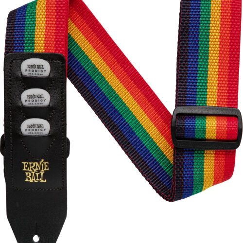 Ernie Ball P04188 Pick Holder PolyPro Guitar Strap