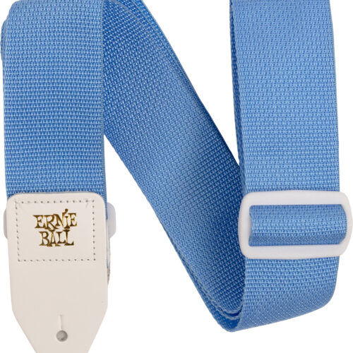 Ernie Ball P05348 Polypro Guitar Strap Blue/White