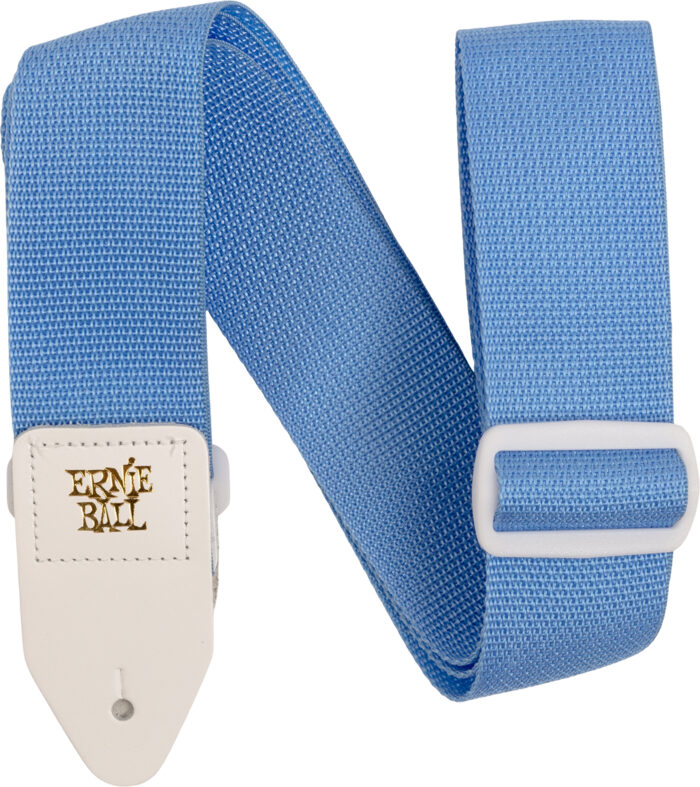Ernie Ball P05348 Polypro Guitar Strap Blue/White