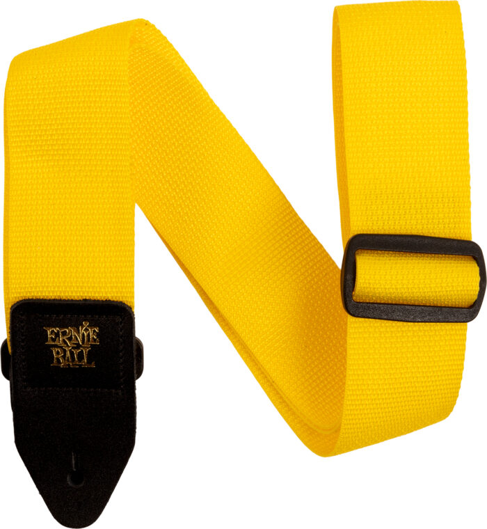 Ernie Ball P05351Polypro Guitar Strap Yellow/Black