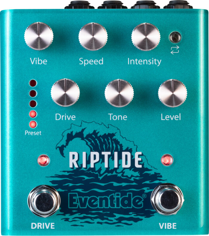 Eventide Riptide Drive and Vibe Pedal