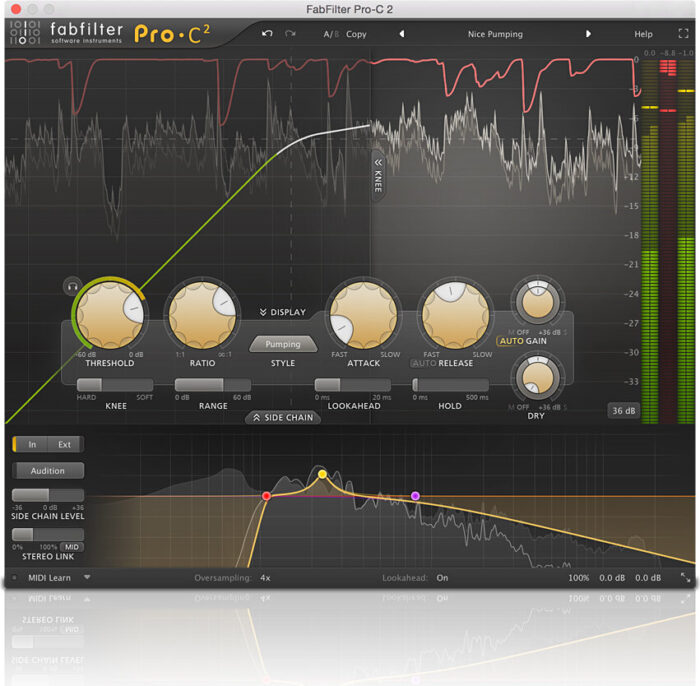 FabFilter Pro C Compressor Audio Plugin /Download