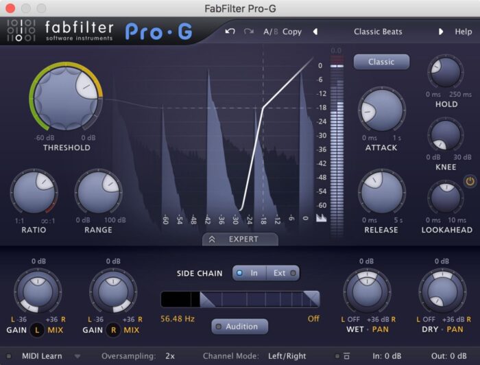 FabFilter Pro G Audio Plugin /Download