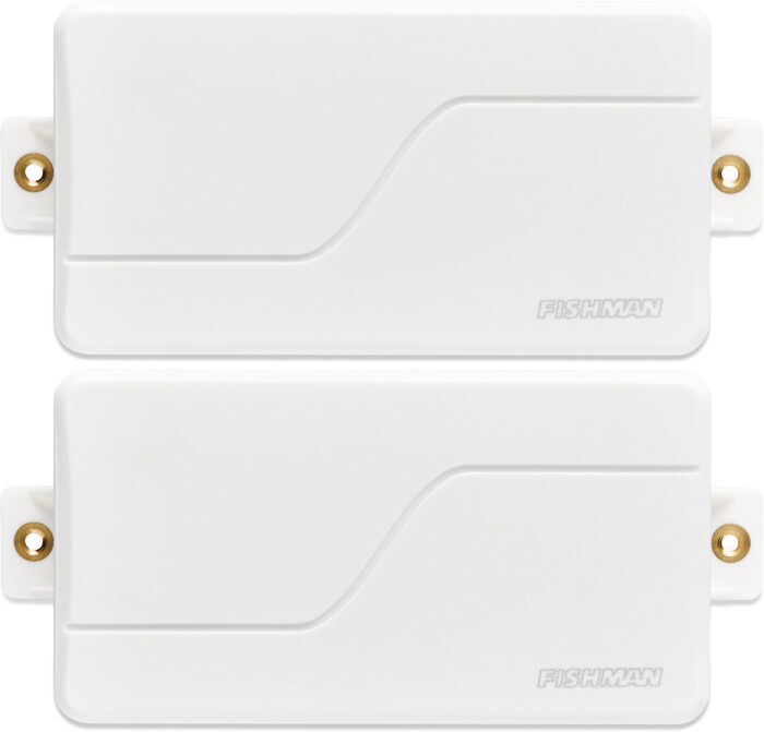 Fishman Fluence Modern HB6 3Voices Set White Plstc