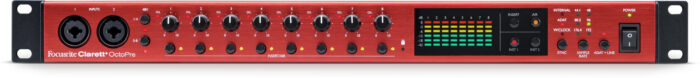Focusrite Clarette Plus OctoPre Microphone Preamp