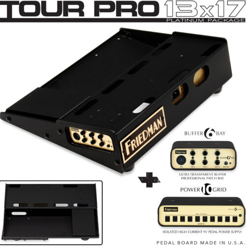 Friedman Tour Pro 13 x 17 Pdl Brd w/Buffer w/P/S