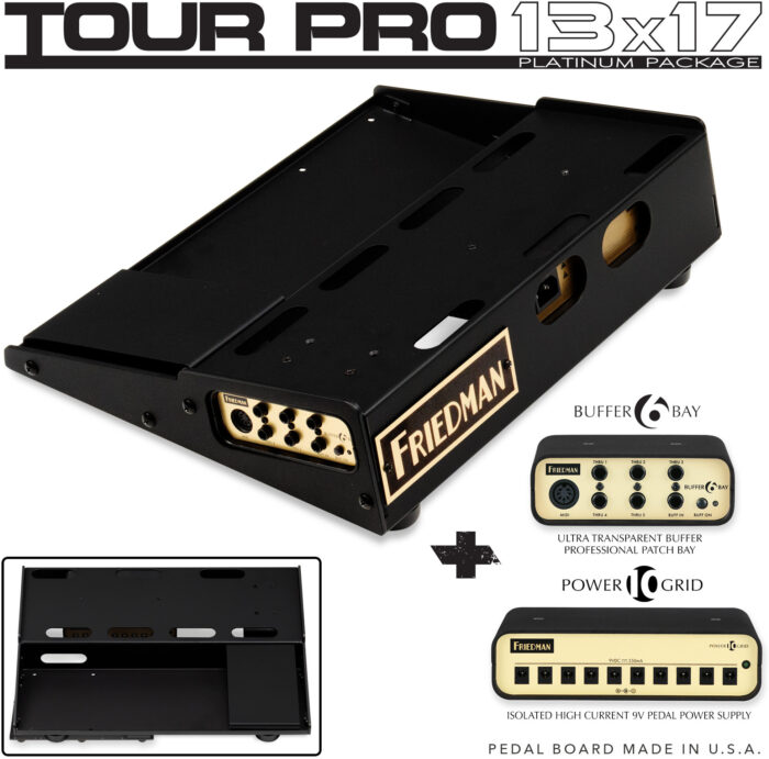 Friedman Tour Pro 13 x 17 Pdl Brd w/Buffer w/P/S