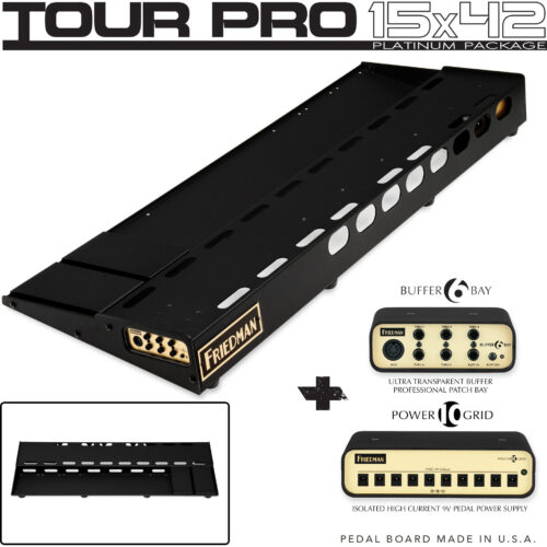 Friedman Tour Pro 15 x 42 Pdl Brd w/Buffer w/P/S