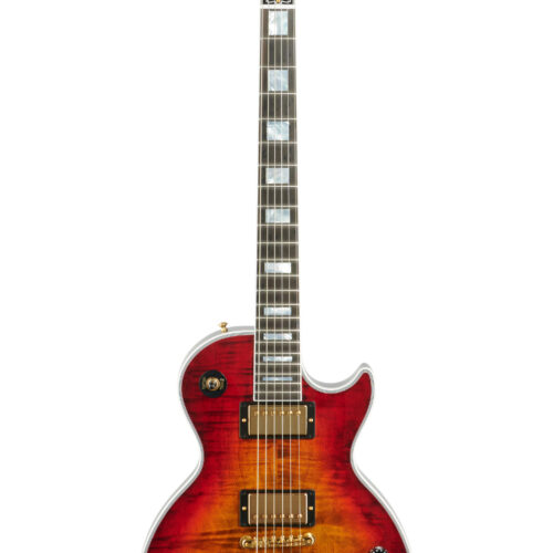 Gibson CS LP Axcess Custom Figure Top Bengal Burst